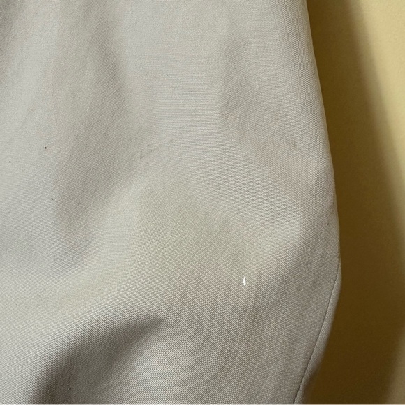 London Fog Harrington Jacket Mens L Neutral Cream - Picture 5 of 7